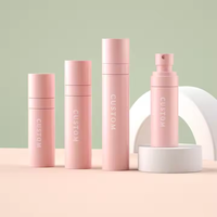 Personnalisé 60ml/100ml PET cosmétique soins de la peau visage brouillard pompe de pulvérisation bouteilles en plastique coloré vide parfum eau soins de la peau sérum