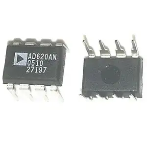 Instrumentation Amplifier AD620ANZ DIP-8 New And Original In Stock Low Power Industrial Operational Amplifier