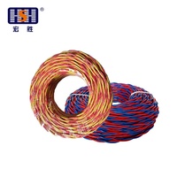 Câble en cuivre souple à paire torsadée isolé PVC HSH RVS pour système d'alarme incendie, transmission de signal audio et d'éclairage