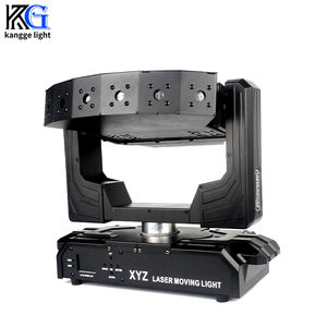 Nouveau rvb 6 <span class=keywords><strong>yeux</strong></span> XYZ faisceau de scène barre de Rotation infinie éclairage Laser fête mariage tête mobile lumière Laser pour DJ Disco - Product Image 6