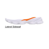 Semelle de chaussure décontractée monobloc injectée pour enfants, légère, à absorption des chocs, avec contour épuré et semelle en EVA écologique, vente en gros