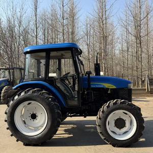 Tracteur Holland avec 650 heures de travail seulement, comme neuf, légèrement utilisé, presque neuf, rotavator inclus - Product Image 3
