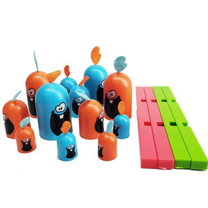Tic Tac Toe manger petit loup jeu de société Parent-enfant jouets éducatifs interactifs enfants cadeau de noël Tic Tac Toe - Product Image 2