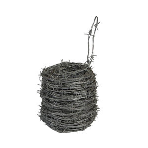 Alambre de púas galvanizado de fábrica de Venta caliente <span class=keywords><strong>para</strong></span> agricultura y cría 25KG/rollo de alambre de hierro seguro <span class=keywords><strong>para</strong></span> prisiones - Product Image 1