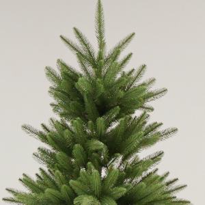 ต้นคริสต์มาสประดิษฐ์คุณภาพสูงสีเขียวพร้อมไฟ LED สีขาวอบอุ่น ดีไซน์พับได้ ตกแต่งด้วยลูกสน สำหรับใช้ภายในอาคาร - Product Image 3