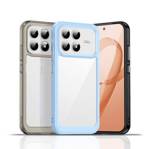 Funda de Teléfono Acrílica Transparente, Colorida y Resistente a Impactos para Redmi K90, Entrega Rápida - Product Image 1