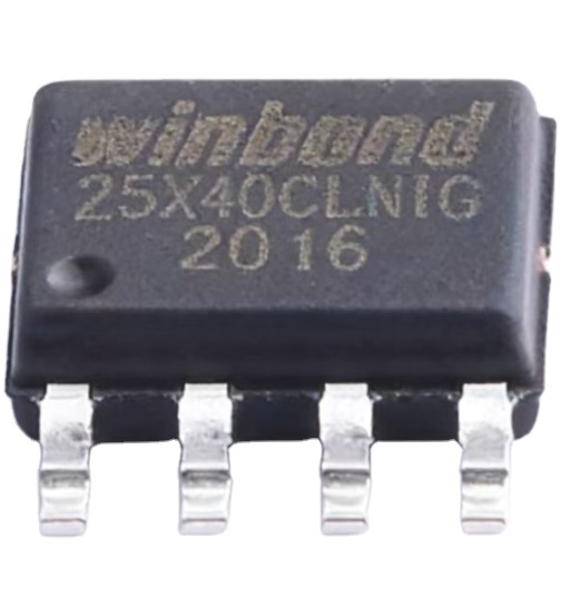 W25X40CLSNIG Serial Flash Memory Chip 4KB Sector Dual I/O SPI Interface