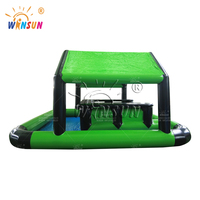 Winsun Plateforme Gonflable Personnalisée en PVC et Tissu Oxford pour Fêtes, Bar Flottant Durable pour Piscine, 4-6 pieds, 500 kg+, Plus de 10 Passagers