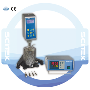 เครื่องวัดความหนืดแบบหมุน SCITEK 20-2000000 MPas เครื่องวัดความหนืดแบบดิจิตอล 4 ประเภท พร้อมแกนหมุน ควบคุมด้วยไมโครโปรเซสเซอร์ 16 บิต สำหรับห้องปฏิบัติการ - Product Image 6