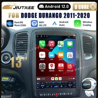 Autoradio Android 12 de 13 pouces pour Dodge Durango 2011-2020, récepteur stéréo, lecteur multimédia, unité de navigation Carplay