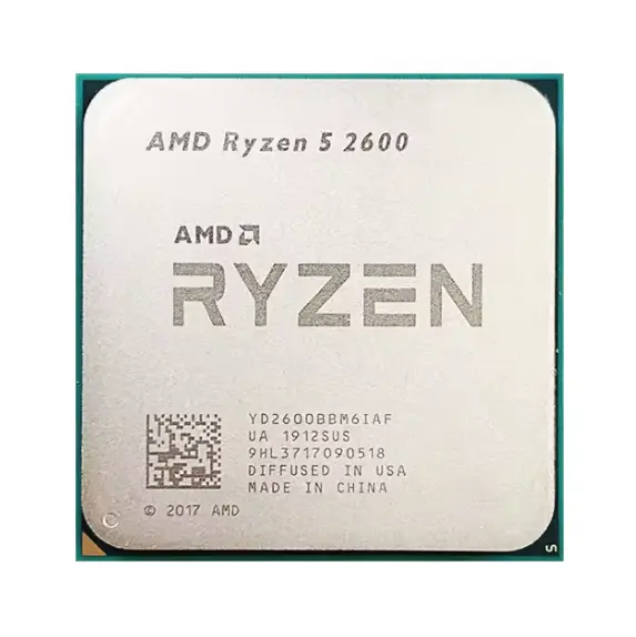 Low Computer Cpu Price AM4 Socket  R5 2600 Processor