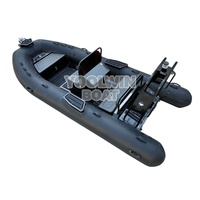 Bateau pneumatique à double coque en aluminium Yoolwin 480 cm pour le sauvetage, le soutien et la location