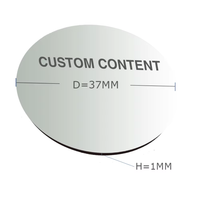 Conception et personnalisation de lentilles de projecteur durables avec 3 couleurs de motifs publicitaires et logo texte Gobo polychromatique