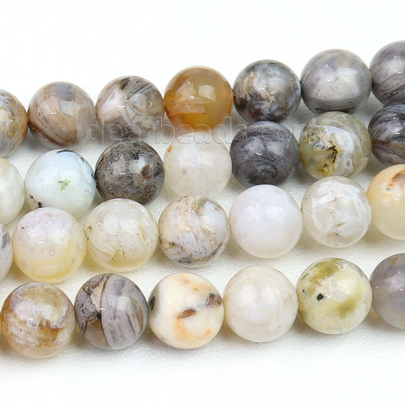 Grohandel Gnstige natrliche Bambus blatt Achat Stein perle, Feder Achat  Perlen fr die Schmuck herstellung 6mm 8mm 10mm| Alibaba.com