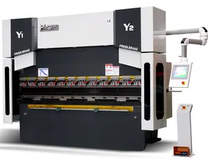 2024 New CE MB7 cnc press brake and auto hydraulic plate bending machine capacity with E21 control system