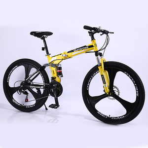 La fábrica vende bicicleta de montaña Mtb SUSPENSIÓN COMPLETA 26 freno de disco doble 21 velocidades bicicleta plegable - Product Image 2