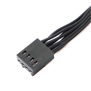 Anakart 4-Pin 1x2 güç kablosu kablo demeti için sıcaklık kontrollü 4-Pin PWM bilgisayar fanı kablosu 1-to-2 uzatma - Product Image 5