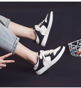 Chaussures de sport blanches simples et élégantes <span class=keywords><strong>pour</strong></span> toutes les saisons, idéales <span class=keywords><strong>pour</strong></span> les chaussures de marche confortables <span class=keywords><strong>pour</strong></span> femmes, avec fermeture à lacets. - Product Image 5