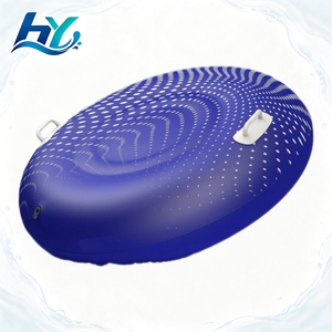 Tube à neige gonflable en PVC pour enfants et adultes - Grande luge d'hiver robuste et durable pour le glissement sur neige - Product Image 1