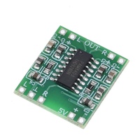 Carte d'amplificateur de puissance numérique de classe D PAM8403 verte 2x3W ultra-mini alimentée par USB 2.5-5V pour applications étudiantes