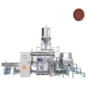 Factory Price Poultry Animal Feed Manufacturing production line Fish Food extruder machine Production Equipment