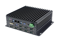 ZHICHUN M696 integrado sin ventilador Intel Core 2,2 GHz CPU 4GB RAM 64GB SSD Industrial Mini PC Quad Core Lenoo computadora GDDR3