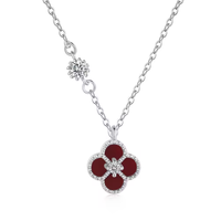 Collier porte-bonheur en argent sterling 925, nacre blanche, plaqué or, chaîne à maillons, cadeau pour femme, collier avec pendentif porte-bonheur