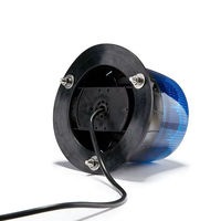 SENKEN LTD1535 LTE1535 Gyrophare LED Rotatif Lumière Stroboscopique d'Avertissement IP65 Ambre pour Véhicules d'Urgence, de Secours, de Pompiers et d'Ambulances