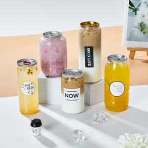 Bán buôn lon nhựa trong suốt nhiều kích cỡ, nắp mở rộng, 250ml, <span class=keywords><strong>330ml</strong></span>, 500ml - Product Image 1