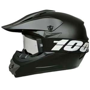 Casque tout-terrain transfrontalier [Obtenez des lunettes 100 % gratuites] Casque intégral pour jeunes, VTT, descente, VTT tout-terrain, kart - Product Image 5