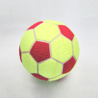 Ballon sphérique gonflable surdimensionné personnalisable avec impression de logo, 9,5 pouces, jouet écologique pour animaux de compagnie, en feutre de polyester avec vessie en caoutchouc