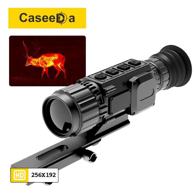 Thermal Scope TS219 Thermal Imaging Scope 256x192 PIP Smart Night Vision Scope for Night and Wildlife Observation