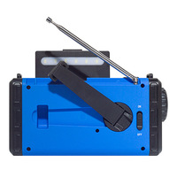 Radio de banda completa para prevención de desastres en emergencias, linterna de carga para teléfono móvil, luz de lectura, Conector de plástico para auriculares, venta al por mayor