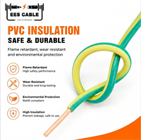 Cable Eléctrico para Construcción EESCABLE, 450/750V H07V-U 2.5mm2, Cobre Sólido Rígido, 300/500V H05V-U CU PVC LV BV