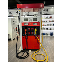 Distributeur de carburant en acier Yuanheng YHJX03, 2 pompes de distribution à tuyau (pompe à palettes Bennett), compteur Tatsuno, 5-50 LPM, personnalisable, haute vitesse