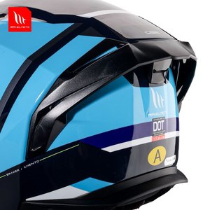 Casco de Motocicleta Integral MTHELMETS SV Unisex para Todas las Estaciones, Homologado por DOT/ECE/CCC, Material ABS, Cierre de Liberación Rápida, Personalizable - Product Image 6