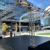 Plataforma de Aluminio Resistente para Conciertos, Eventos, Fiestas, Exhibiciones, Iluminación Exterior, Soporte Portátil para DJ, Sistema de Escenario, de Fábrica