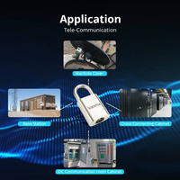 Serrures de rack de serveur intelligent Autorisation d'accès à clé temporaire Armoire d'alimentation télécom Opération de contrôle d'accès Journaux Données en nuage