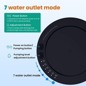 Distributeur d'<span class=keywords><strong>eau</strong></span> portable en plastique avec <span class=keywords><strong>pompe</strong></span> détachable, chargement USB-C, pour bureau et voiture, <span class=keywords><strong>eau</strong></span> chaude et froide, vente en gros - Product Image 2