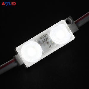 Best Quality SMD2835 Outdoor Led Waterproof Module Injection Lights Led 12V 2 <b>Plastic</b> Lens Pixel Led Module 7000K For Signage - Product Image 3