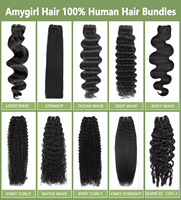 Extensions de cheveux bouclés 100 % naturels vierges en gros, style birman, effet plume, 14-30 pouces, tresses bouclées sans nœuds, effet miracle