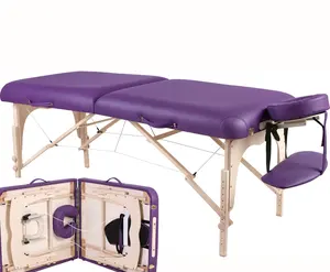 Beauty Furniture Verstellbarer 2-teiliger Spa Salon Lash Bed Tragbarer Massage tisch