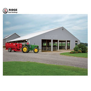 Maison de volaille à structure en acier, hangar pour <span class=keywords><strong>poules</strong></span> pontes, hangar à volaille, <span class=keywords><strong>abri</strong></span> pour poulets, conception de bâtiment de ferme - Product Image 6