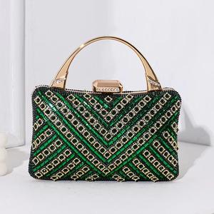 Wholesale Retro Party Banquet Dinner Handbags Clutches Purses <b>Dress</b> <b>Bags</b> Ladies Rhinestone Evening <b>Bag</b> - Product Image 4