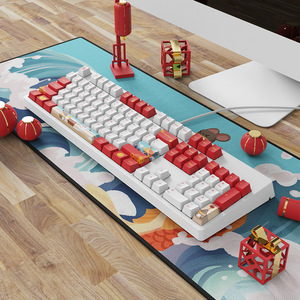 ชุดคีย์แคป Cherry Switch 5 ด้าน พิมพ์ลายด้วยความร้อน สำหรับคีย์บอร์ดเกมมิ่ง 104 ปุ่ม อายุการใช้งาน 500 ล้านครั้ง - Product Image 2