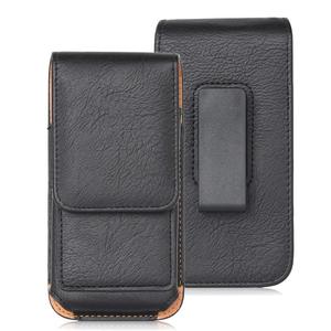 Étui universel en cuir avec clip ceinture pour iPhone 17 Pro Max, coque de protection pour Galaxy S26 Ultra, <span class=keywords><strong>Moto</strong></span>, Honor LM156 - Product Image 1