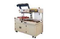 Machine d'emballage rétractable électrique entièrement automatique E-pack pour film polyoléfine, scellage en L, 110V/220V, 30 pièces/min, pour boissons, produits chimiques et marchandises