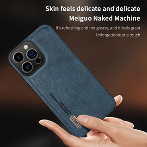 Funda mate de cuero PU de TPU para <span class=keywords><strong>iPhone</strong></span> 15 Pro, funda protectora de cuero PU para teléfono, funda para <span class=keywords><strong>iPhone</strong></span> 16 - Product Image 3