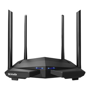 Router WiFi Gigabit Dual-Band Wireless Smart Tenda AC10 AC1200, MU-MIMO, 4 Porte Gigabit, 867Mbps/5 GHz+ <span class=keywords><strong>300Mbps</strong></span>/2.4GHz - Product Image 1
