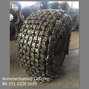 휠 로더용 오픈 피트 광산 타이어 보호 체인 2100-25 1800-33